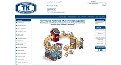 Desktop Screenshot of painotaloshop.fi